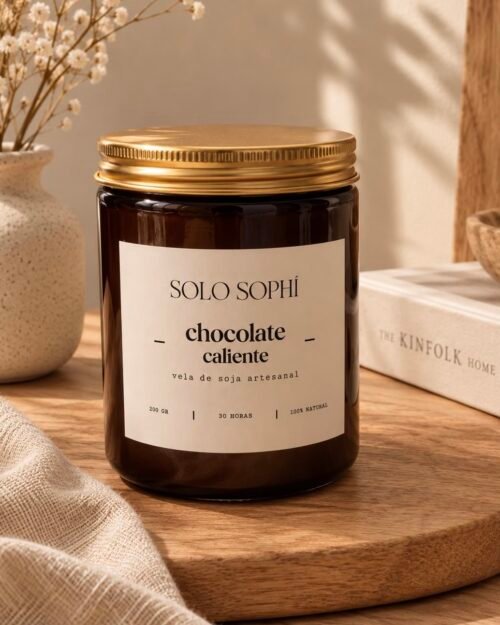 Vela Chocolate caliente