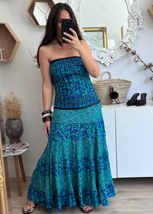 Vestido Seda
