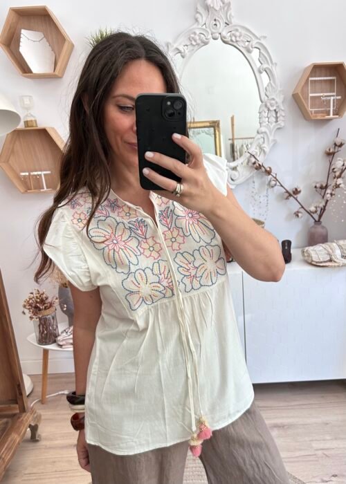 Blusa Flores