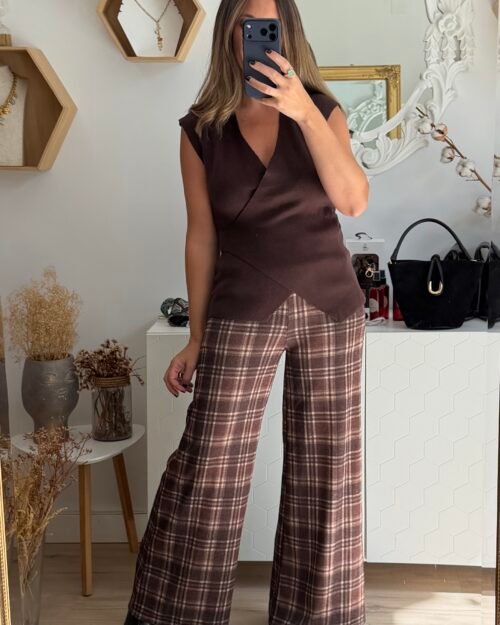 Pantalón Leticia chocolate