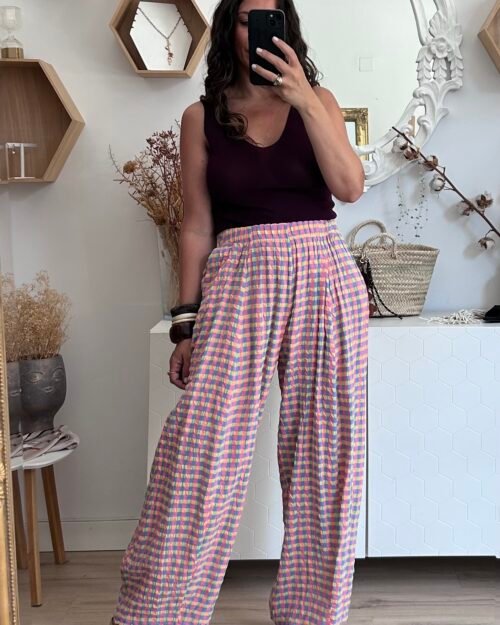 Pantalón Vichy