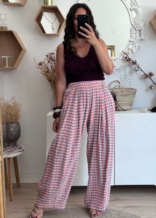 Pantalón Vichy