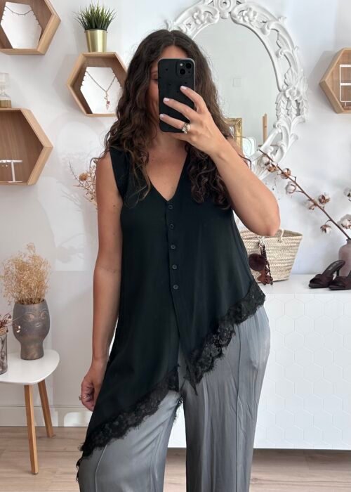 Top encaje