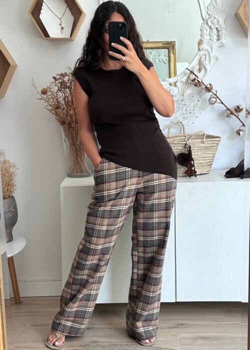 Pantalón cuadros