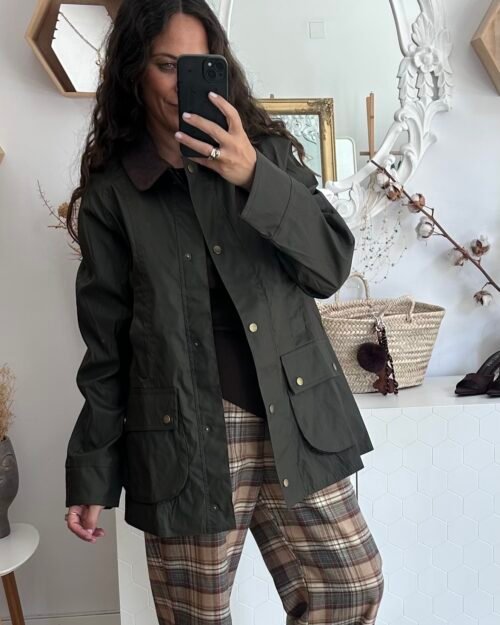 Chaqueta encerada
