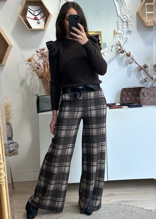 Pantalón Leticia chocolate