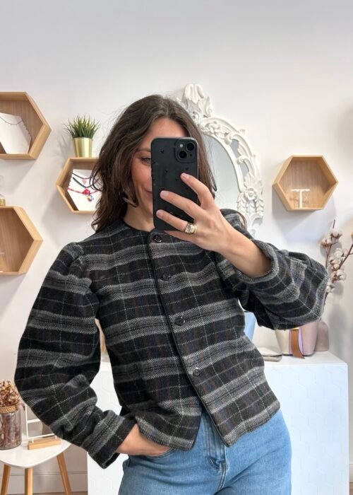Chaqueta Tartán