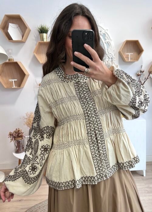 Chaqueta bordados