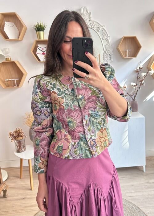 Chaqueta Floral