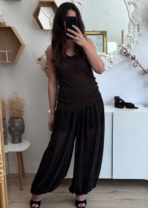 Pantalón animal print