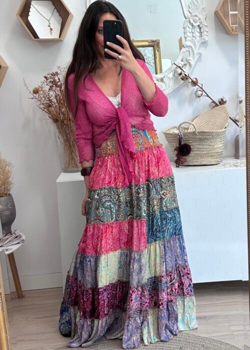 Falda Hippie seda